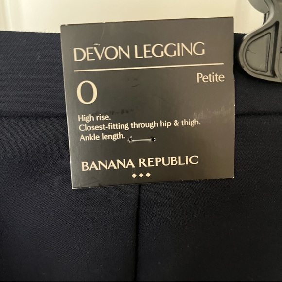 Banana Republic Skinny Ankle Pants Size: 0P Color: Navy - Picture 4 of 6